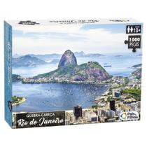 Quebra Cabeça Rio de Janeiro 1000 Peças Pais e Filhos 790702 Quebra Cabeça Rio de Janeiro 1000 Peças Pais e Filhos 790702