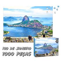 Quebra-Cabeça Rio de Janeiro Brasil c/ 1000 Peças - Pais e filhos Quebra-Cabeça Rio de Janeiro Brasil c/ 1000 Peças - Pais e filhos