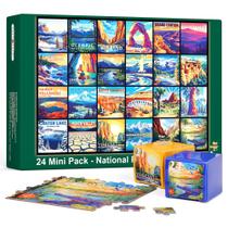 Quebra-cabeça rokt&razo 24 National Parks 1000 Pieces