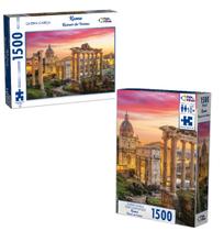 Quebra Cabeça Roma Ruínas do Fórum - 1500 pçs Quebra Cabeça Roma Ruínas do Fórum - 1500 pçs