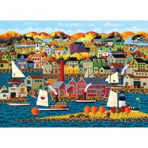Quebra-cabeça RoseArt Home Country Cape Ann 1000 peças