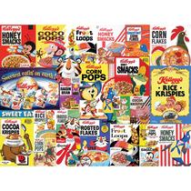 Quebra-cabeça RoseArt Kellogg's Cereal Favorites 1000 peças Quebra-cabeça RoseArt Kellogg's Cereal Favorites 1000 peças