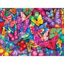 Quebra-cabeça RoseArt Kodak Premium Colorful Butterflies 350 unidades