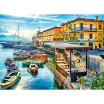 Quebra-cabeça RoseArt Kodak Premium Harbor of Naples 1000 unidades