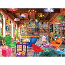 Quebra-cabeça RoseArt My Happy Place Boho Coffeeshop 750 unidades