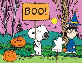 Quebra-cabeça RoseArt Peanuts Boo! 100 peças para crianças/adultos