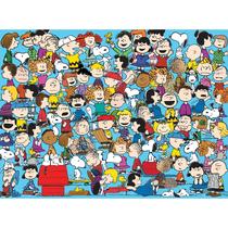 Quebra-cabeça: RoseArt Peanuts, elenco de personagens, 1000 peças Quebra-cabeça: RoseArt Peanuts, elenco de personagens, 1000 peças