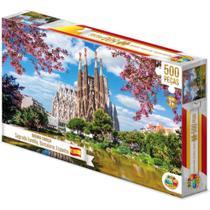Quebra-cabeça Sagrada Família 500pçs ref 1039 - Ggb Brinquedos