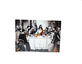 Quebra-cabeça Sagrada Santa Ceia de 300 peças Tons de Cinza