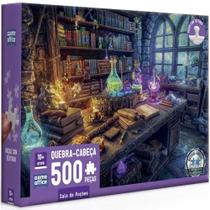 Quebra cabeca sala de pocoes 500 pecas toyster