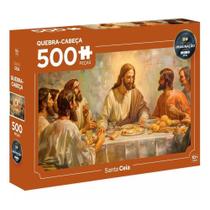 Quebra-Cabeça Santa Ceia 500 Peças - Mimo Quebra-Cabeça Santa Ceia 500 Peças - Mimo