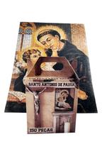 Quebra-cabeça Santos de Devoção Santo Antônio de 150 peças em mdf Quebra-cabeça Santos de Devoção Santo Antônio de 150 peças em mdf