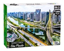 Quebra Cabeça São Paulo 1000 Peças Estados Paisagens Cidades