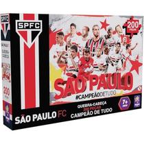 Quebra Cabeça São Paulo Oficial Campeão de Tudo 200 Peças Original Mimo Toys Quebra Cabeça São Paulo Oficial Campeão de Tudo 200 Peças Original Mimo Toys