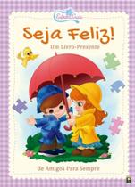 Quebra cabeça seja feliz um livro presente de amigos para sempre - estrela guia Quebra cabeça seja feliz um livro presente de amigos para sempre - estrela guia