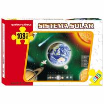 Quebra Cabeça Sistema Solar - C/ 108 Peças - Nig