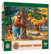 Quebra-Cabeça Smokey Bear 100 Peças - Para Crianças Quebra-Cabeça Smokey Bear 100 Peças - Para Crianças