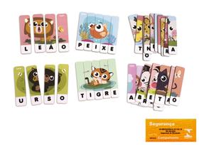 Quebra Cabeca Soletrando Animais Babebi Brinquedo Infantil Educativo Pedagogico Quebra Cabeca Soletrando Animais Babebi Brinquedo Infantil Educativo Pedagogico