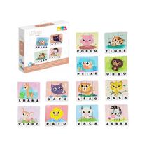 Quebra Cabeça Soletrando Animais Babebi