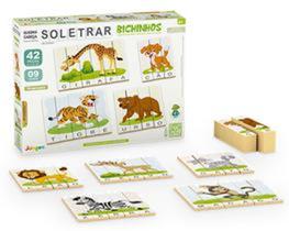 Quebra-cabeca soletrar - bichinhos(19830) - JUNGES