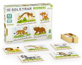 Quebra-cabeca soletrar - bichinhos(19830)