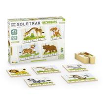 QUEBRA-CABEÇA SOLETRAR - BICHINHOS Junges 827