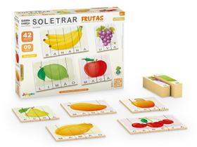 Quebra-cabeca soletrar - frutas (19831) - JUNGES