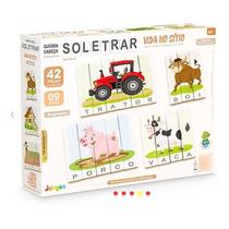 Quebra-Cabeça Soletrar - Sítio: Aprenda a soletrar e divirta-se já!