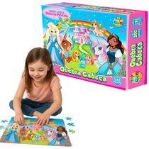 Quebra Cabeça Sonho Princesa 200pçs Educativo Pedagogico Quebra Cabeça Sonho Princesa 200pçs Educativo Pedagogico