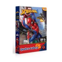 Quebra Cabeça Spider-Man 100 Peças Toyster