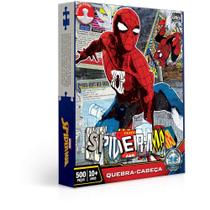 Quebra Cabeça Spider Man 500 Peças - Toyster Quebra Cabeça Spider Man 500 Peças - Toyster