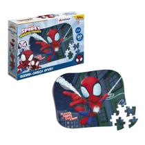 Quebra Cabeça Spidey Aming Friends Marvel Super Herois
