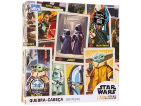 Quebra Cabeça Star Wars The Mandalorian Edição Especial 500 Peças - Toyster Quebra Cabeça Star Wars The Mandalorian Edição Especial 500 Peças - Toyster