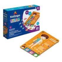 Quebra-Cabeça Steam Conhecendo o Corpo Humano 60 peças 50498 Xalingo Quebra-Cabeça Steam Conhecendo o Corpo Humano 60 peças 50498 Xalingo