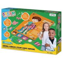 Quebra - cabeça steam corpo humano com 60 peças - xalingo - 50498 Quebra - cabeça steam corpo humano com 60 peças - xalingo - 50498