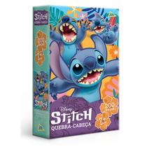 Quebra Cabeça Stitch 200 Peças Toyster 003179 Quebra Cabeça Stitch 200 Peças Toyster 003179