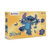 Quebra Cabeça Stitch 60 Peças Xalingo Lilo Stitch Disney