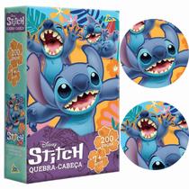 Quebra-cabeça Stitch Disney 200 peças Lilo & Stitch Toyster