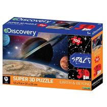 Quebra Cabeça Super 3D Modelo Planetas com 100 Pçs Multikids Quebra Cabeça Super 3D Modelo Planetas com 100 Pçs Multikids