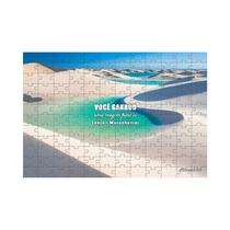 Quebra-Cabeça Supresa de Presente Lençóis Maranhenses 150 peças MDF Quebra-Cabeça Supresa de Presente Lençóis Maranhenses 150 peças MDF