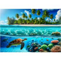 Quebra-cabeça Sutinban Sea Turtle 1000 peças para adultos 70cmX50cm