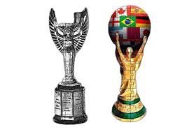 Quebra-Cabeça Taça Copa Do Mundo Brasil Pentacampeão 300 Pcs