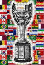 Quebra-cabeça Taça Jules Rimet Copa do Mundo de 300 peças - Reidopendrive