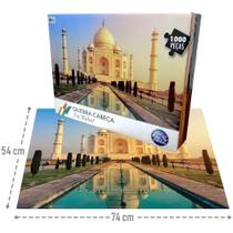 Quebra-cabeça taj mahal 1000 peças - pais e filhos