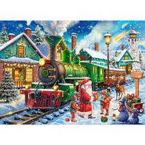 Quebra-Cabeça Tangram Completo Natal - 1000 Peças