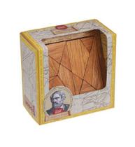 Quebra-cabeça Tangram Grandes Mentes Arquimedes Brinquedo de Madeira para o Cérebro