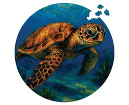 Quebra-cabeça Tartaruga Marinha 331 peças - BABEBI