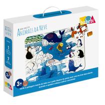 Quebra-Cabeça Tátil Animais da Neve