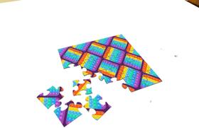 Quebra - cabeça / tema: Pop It