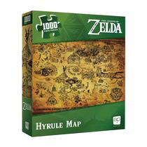 Quebra-Cabeça The Legend of Zelda Hyrule Map 1000 Peças - USAopoly
